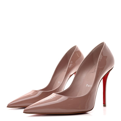 Christian Louboutin Patent Miss Z 100 Pumps 38.5 Vintage Rose 4 of 9