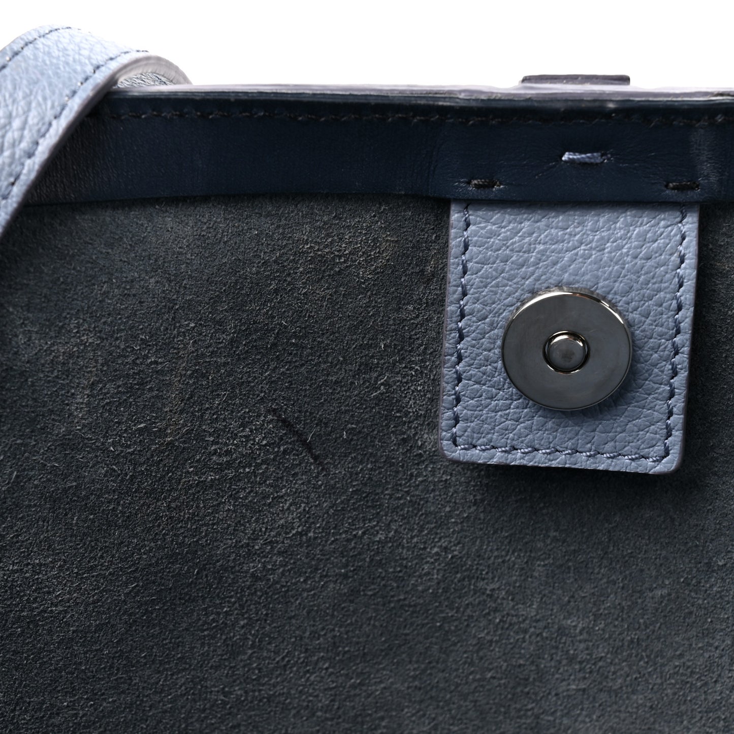 Calfskin Medium East West Sense Tote Shady Cobalt