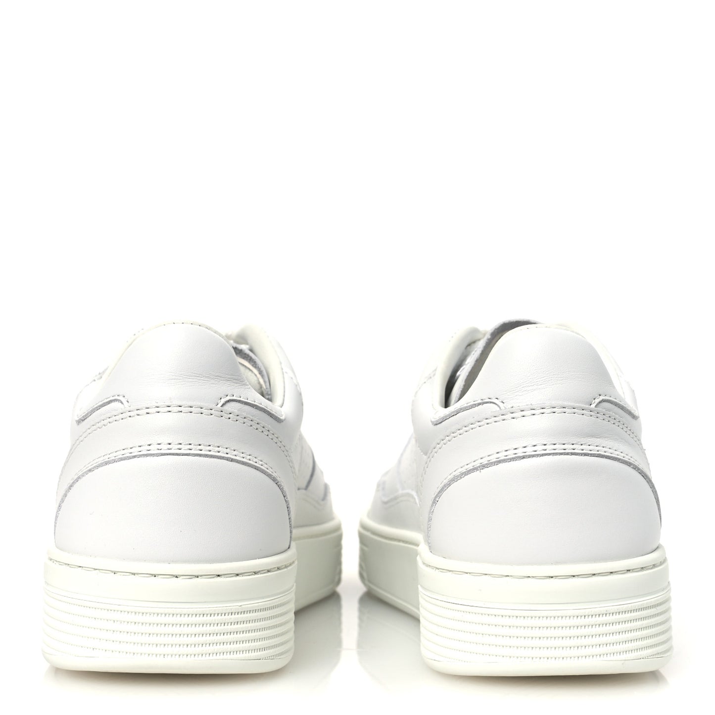 Calfskin CC Womens Sneakers 38 White