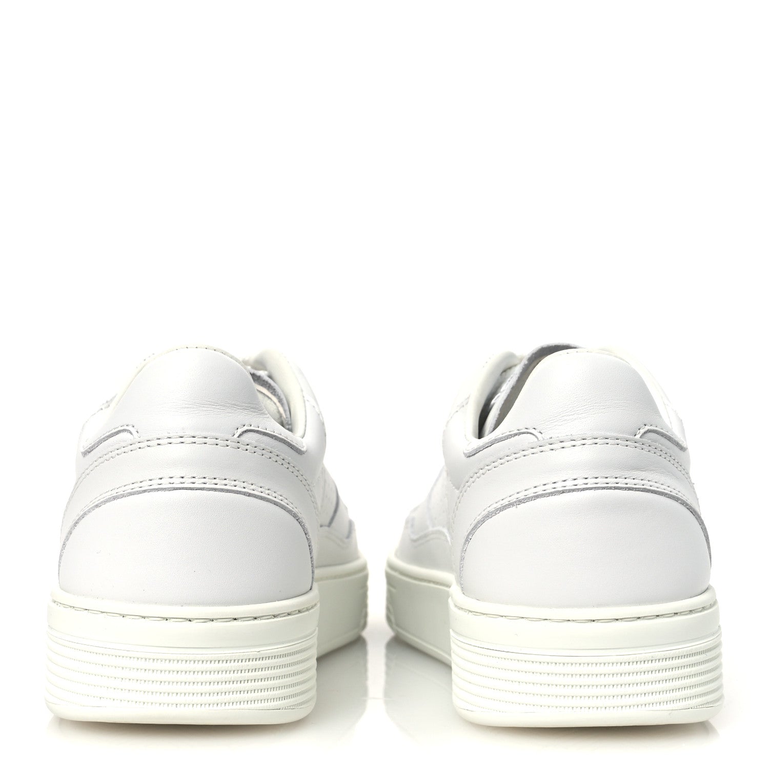 Chanel Calfskin CC Womens Sneakers 38 White 7 of 12
