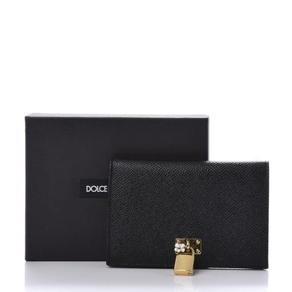 Dolce & Gabbana Dauphine Flap Card Holder Black 8 of 8