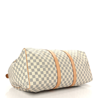 Louis Vuitton Damier Azur Keepall 50 4 of 11
