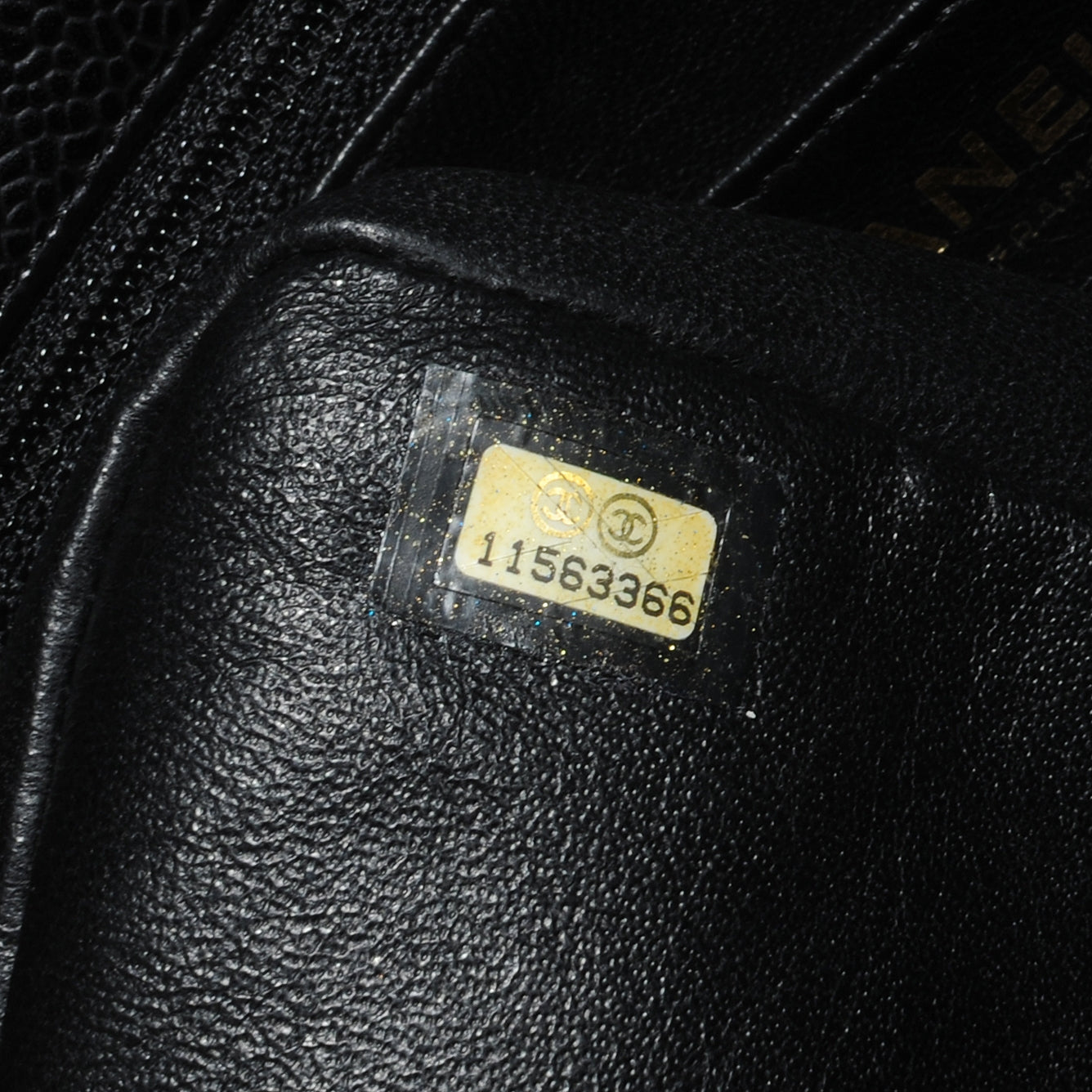 Chanel Caviar Jumbo Single Flap Black 8 of 8