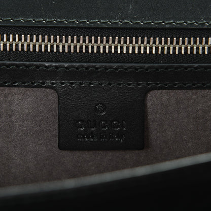 Gucci Diamante Double Gusset Briefcase Black 6 of 6