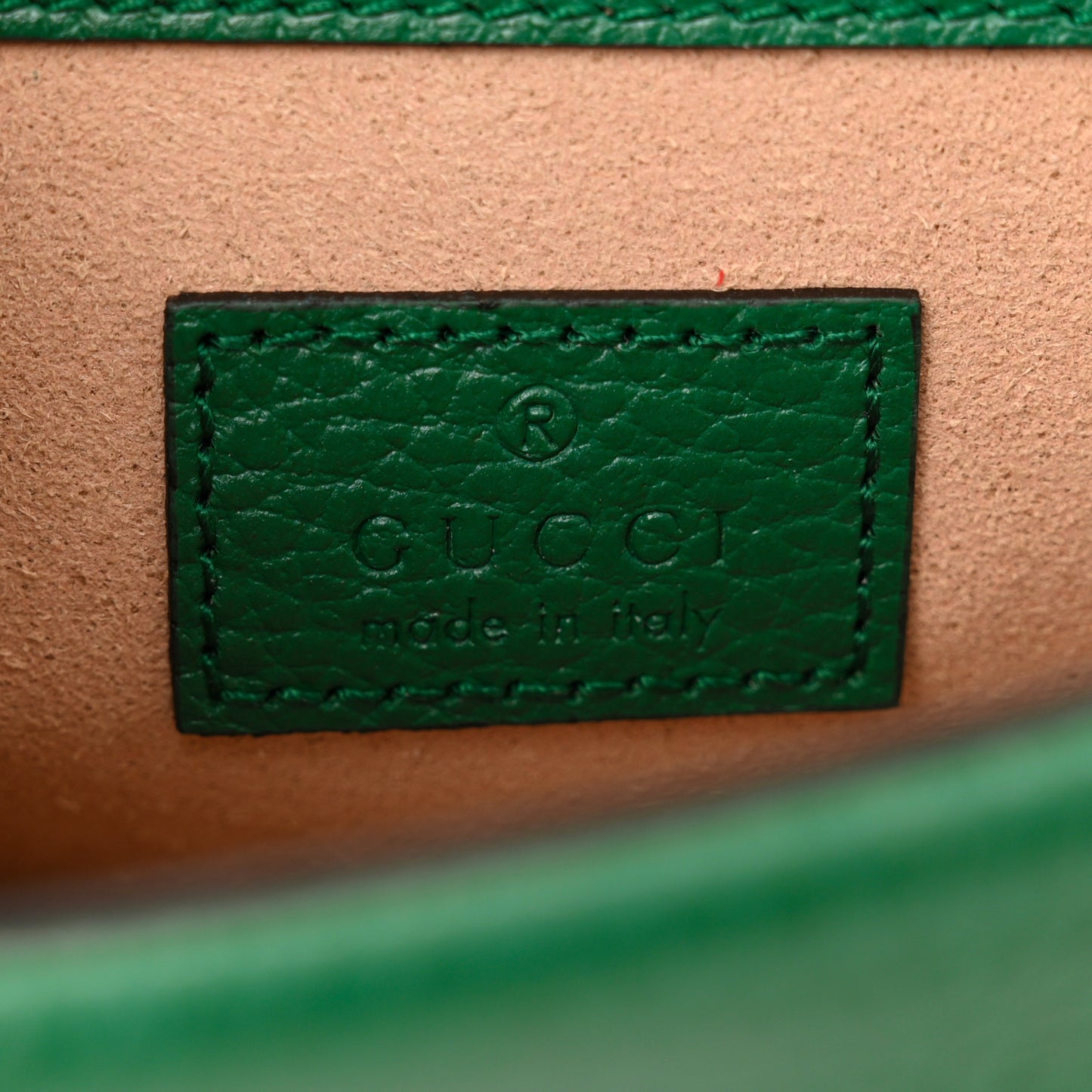 Calfskin Super Mini Dionysus Shoulder Bag Emerald