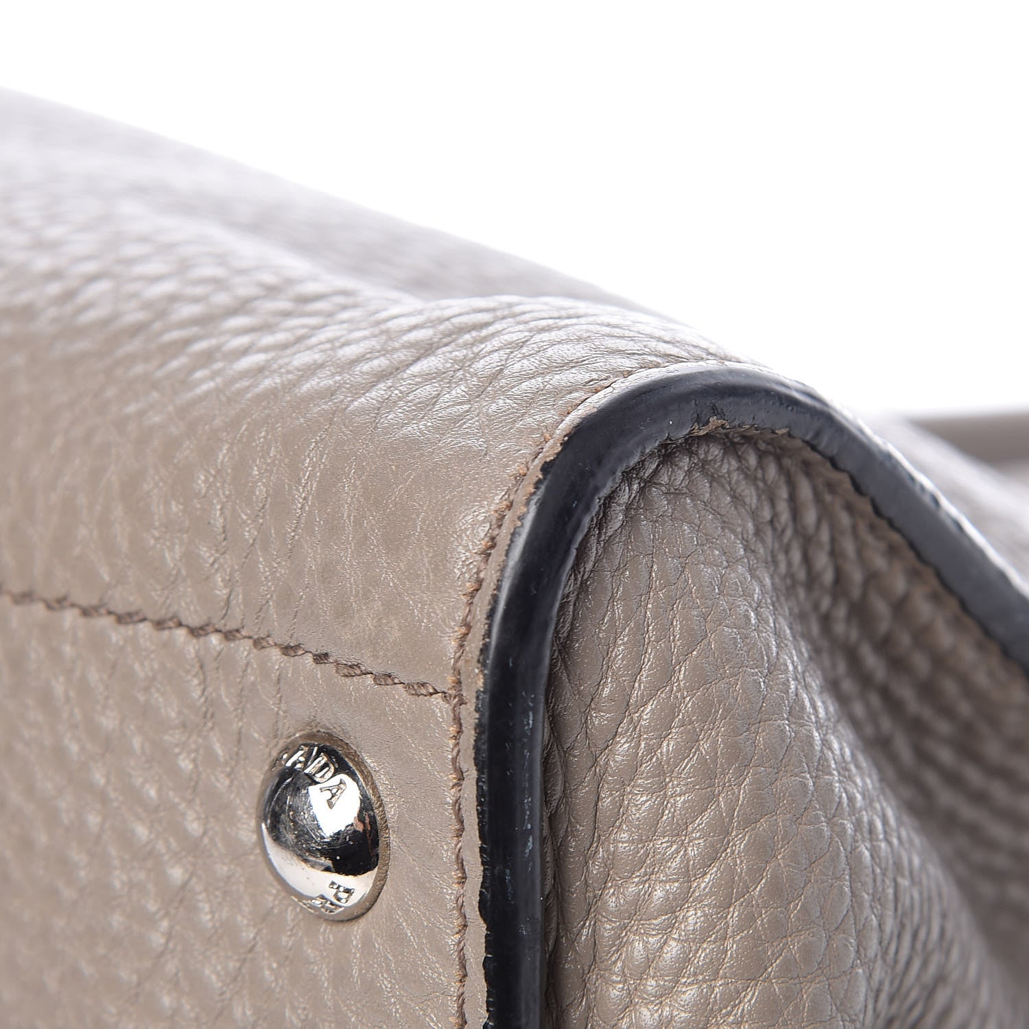 Prada Vitello Daino Twin Pocket Tote Argilla 8 of 12