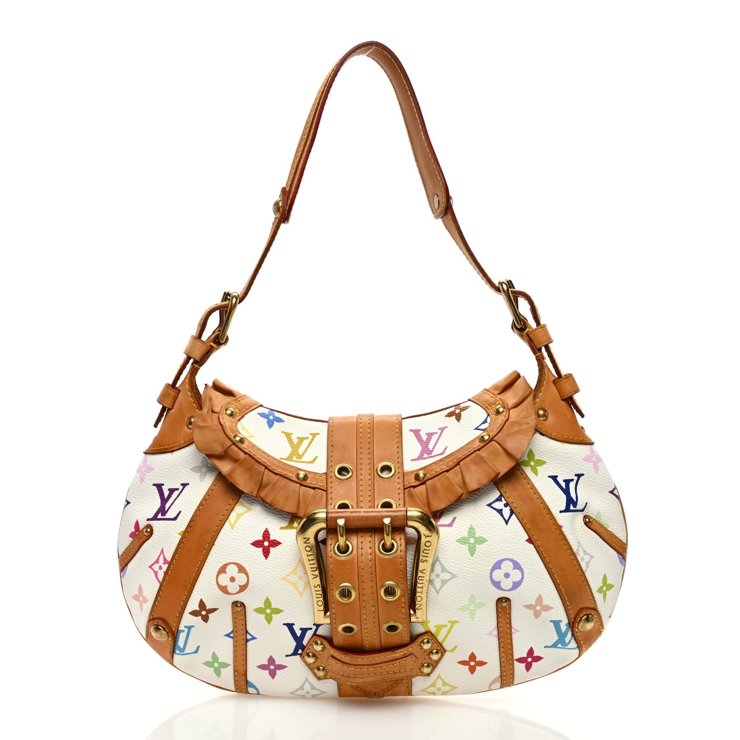 Monogram Multicolor Leonor White