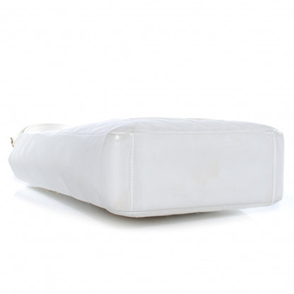 Chanel Caviar Petit Shopping Tote PST White 4 of 7