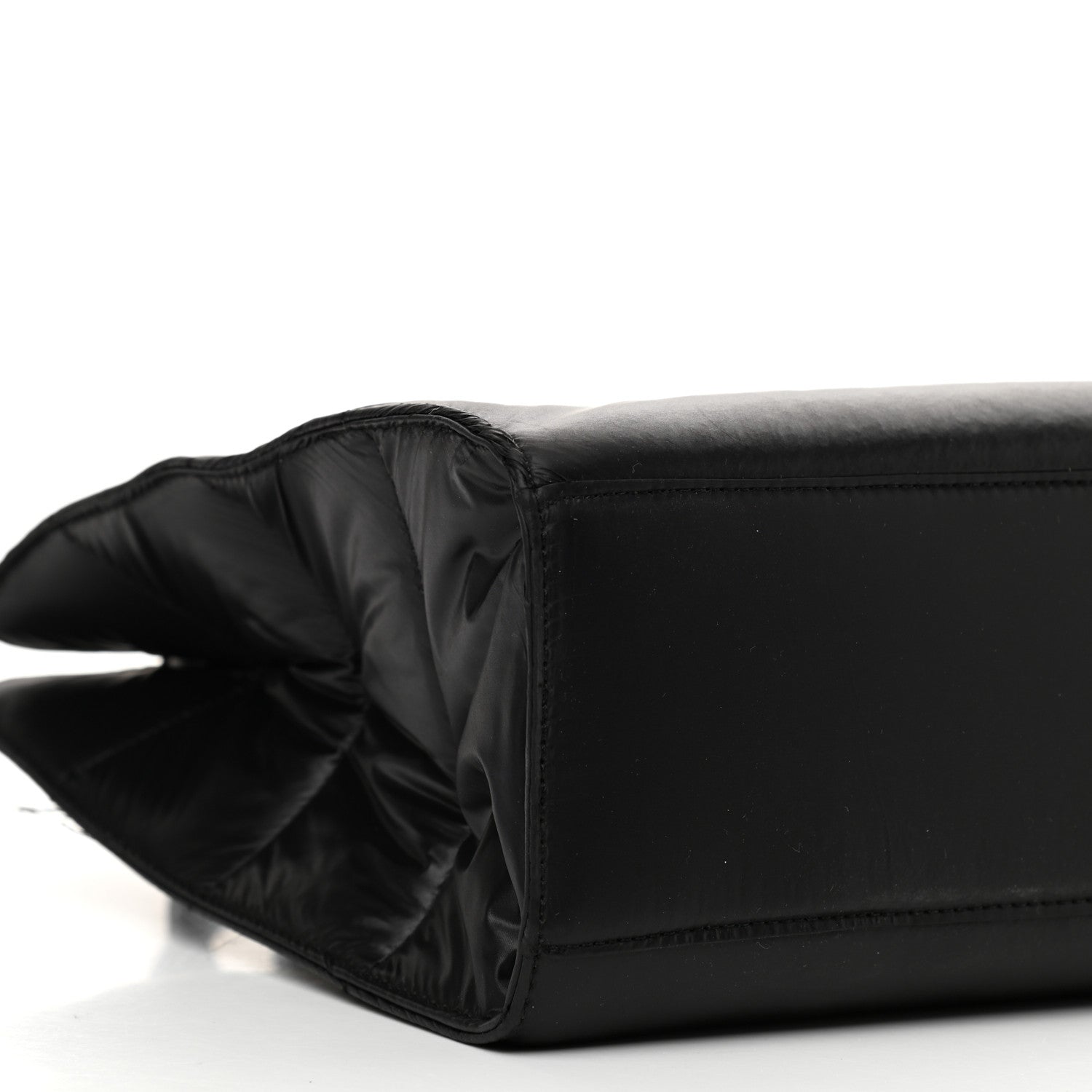 Telfar Nylon Medium Puff Shopping Bag Black 9 of 14