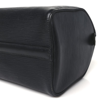 Louis Vuitton Epi Speedy 25 Black 8 of 8