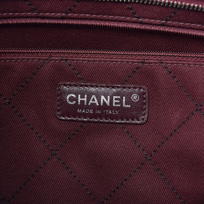 Chanel Grained Calfskin Quilted Small Daily Shopping Tote Black 7 of 12