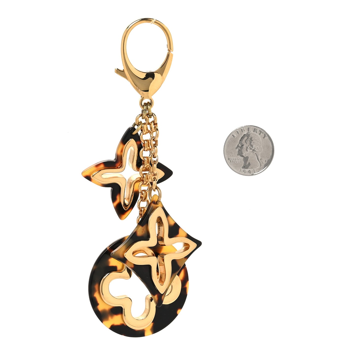 Insolence Bag Charm Ecaille