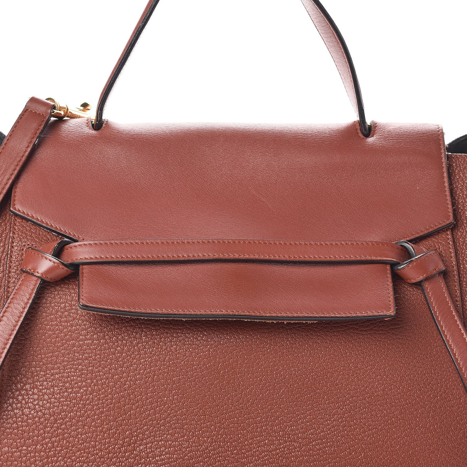 Celine Goatskin Smooth Calfskin Mini Belt Bag Brick 9 of 11