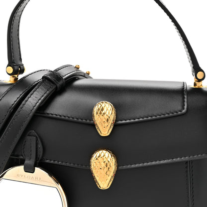Bulgari X ALEXANDER WANG Calfskin Serpenti Forever Belt Bag Black 8 of 10