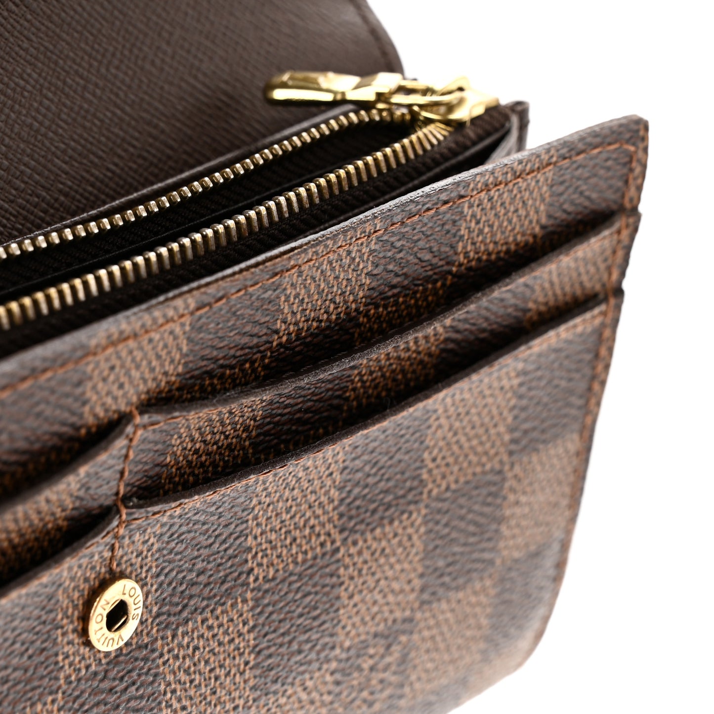 Damier Ebene Sarah Wallet