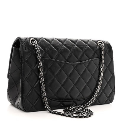 Chanel Aged Calfskin Quilted 2.55 Reissue 226 Flap Black 3 of 10