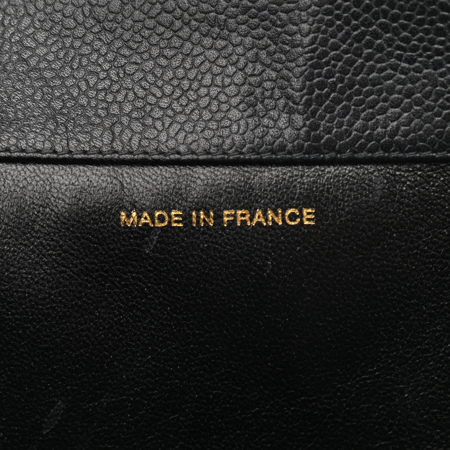 Chanel Caviar CC Tote Black 6 of 14