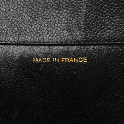 Chanel Caviar CC Tote Black 6 of 14