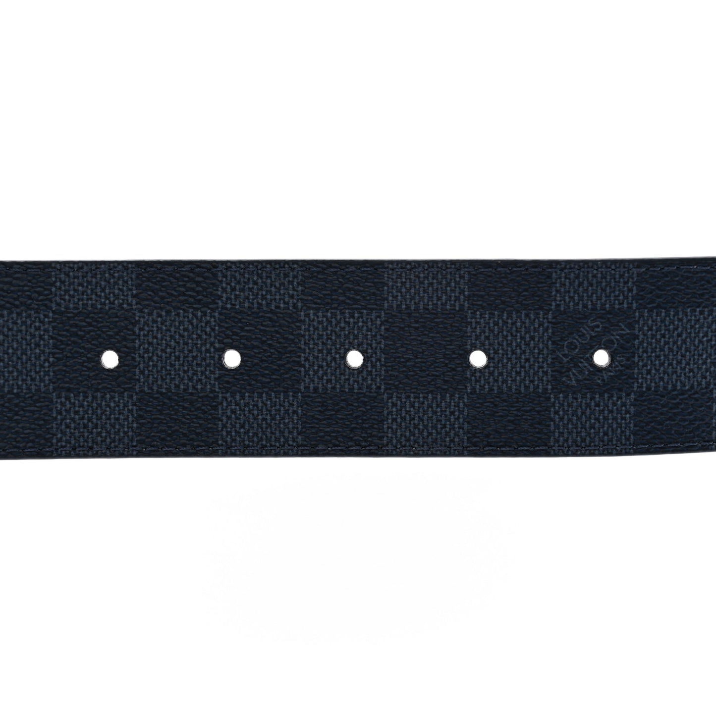 Damier Graphite Damier Infini 40mm LV Initiales Reversible Belt 85 34 Blue