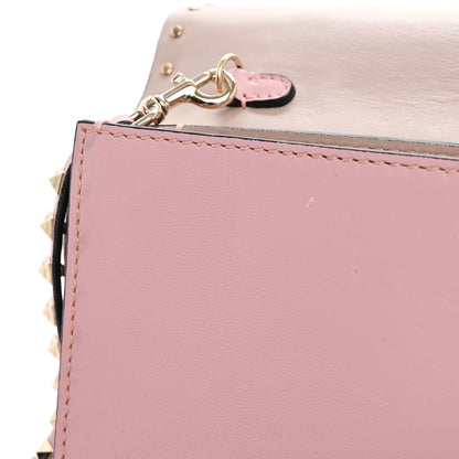 Valentino Garavani Nappa Rockstud Wristlet Clutch Water Rose 13 of 23