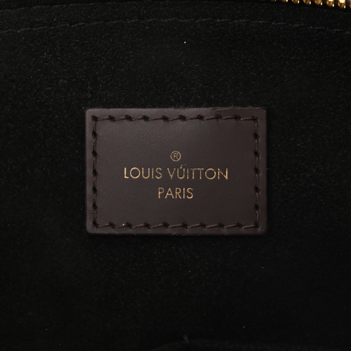 Cuir Taurillon Damier Ebene Normandy Black