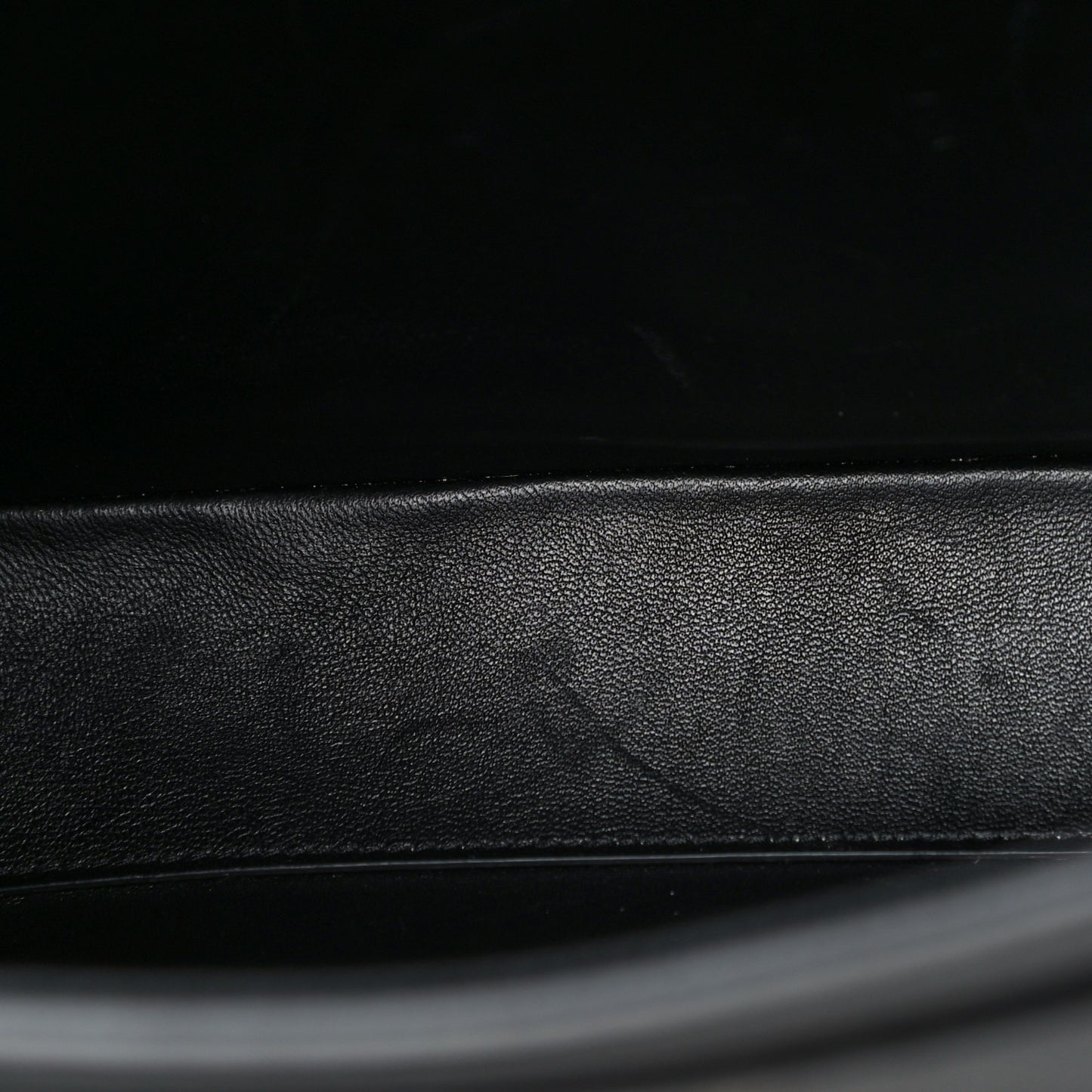 Grained Calfskin Classique 16 Top Handle Bag Black