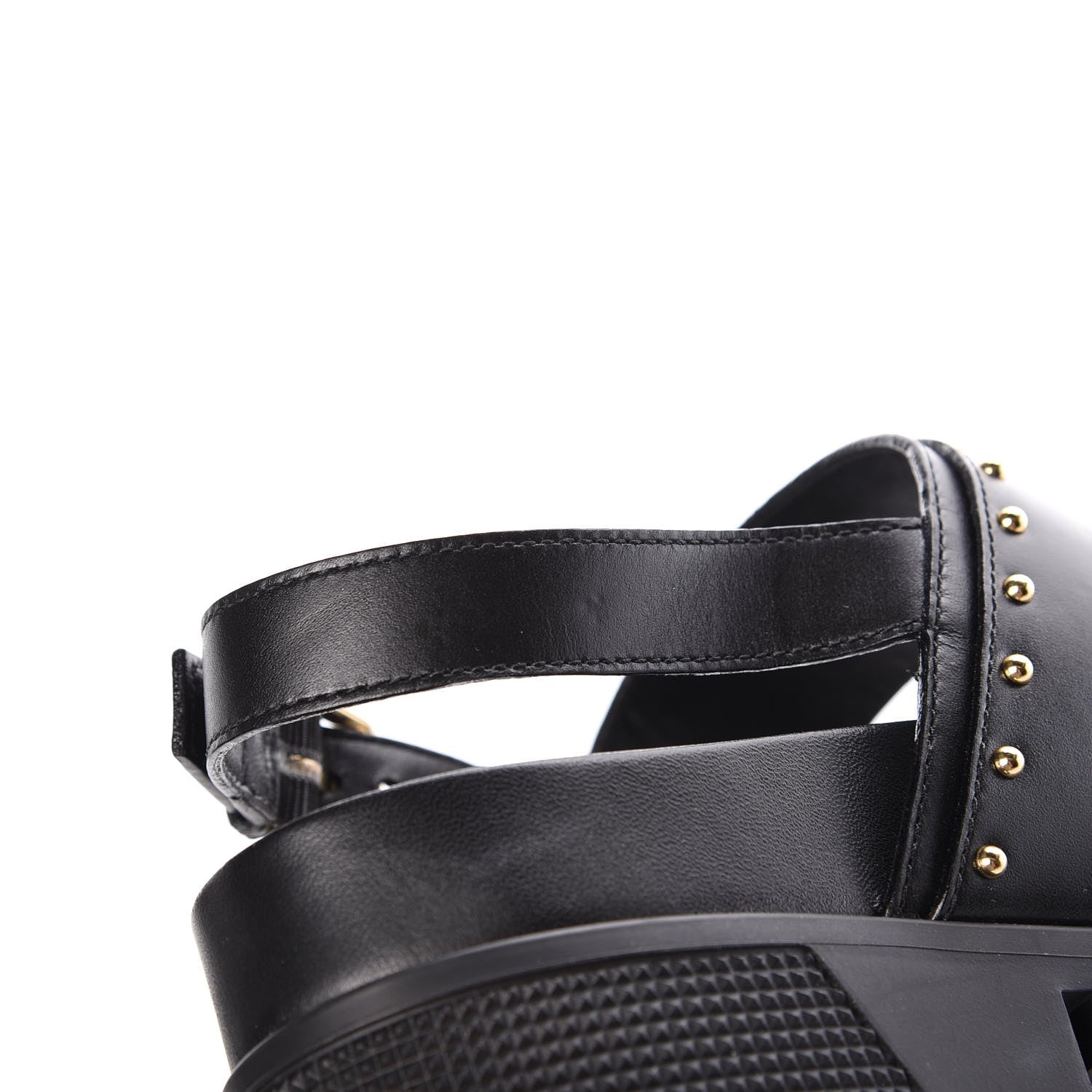 Louis Vuitton Calfskin Monogram Laureate Platform Sandals 40 Black 8 of 8