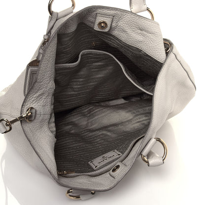 Prada Vitello Daino Tote Talco 5 of 17