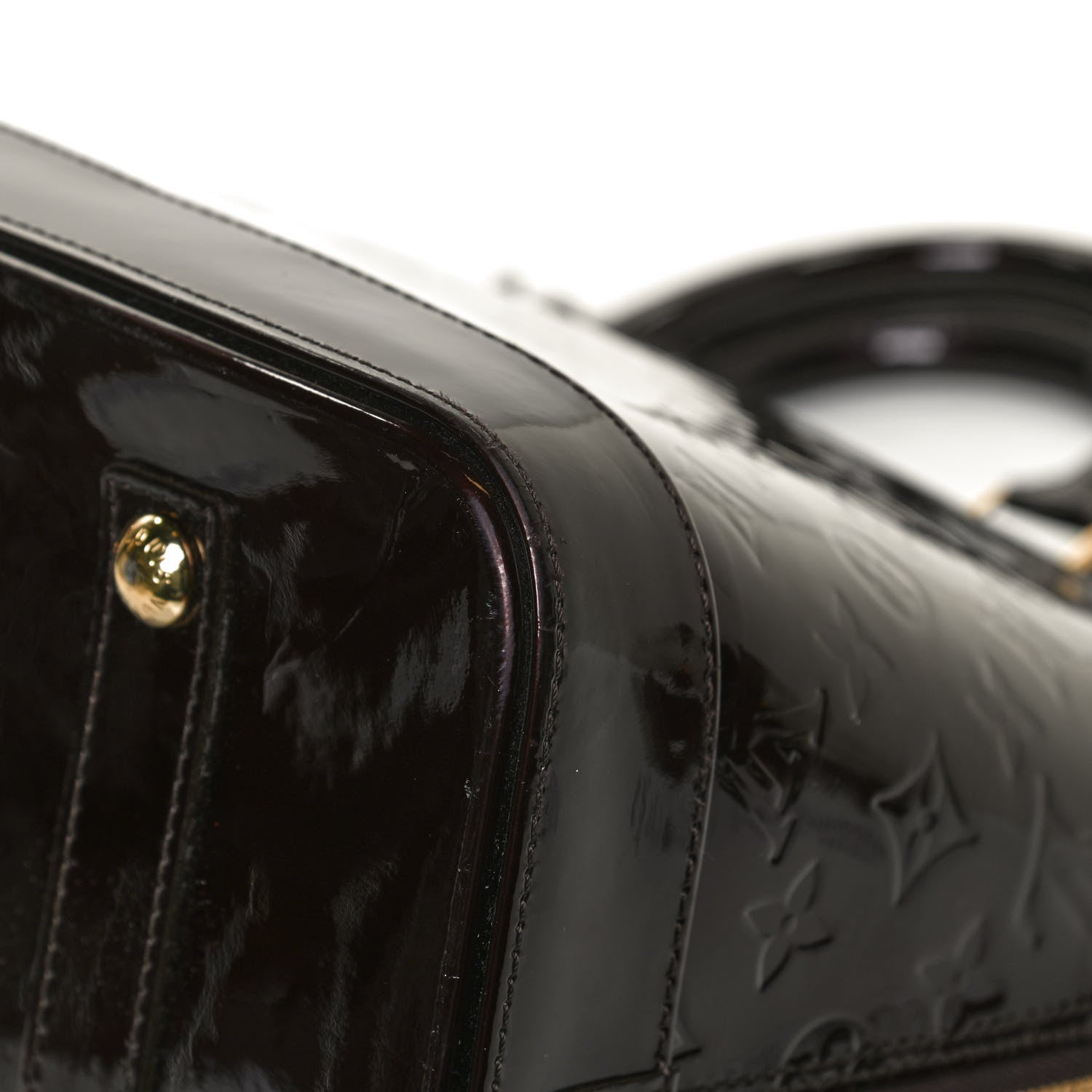 Louis Vuitton Vernis Alma GM XL Amarante 9 of 10