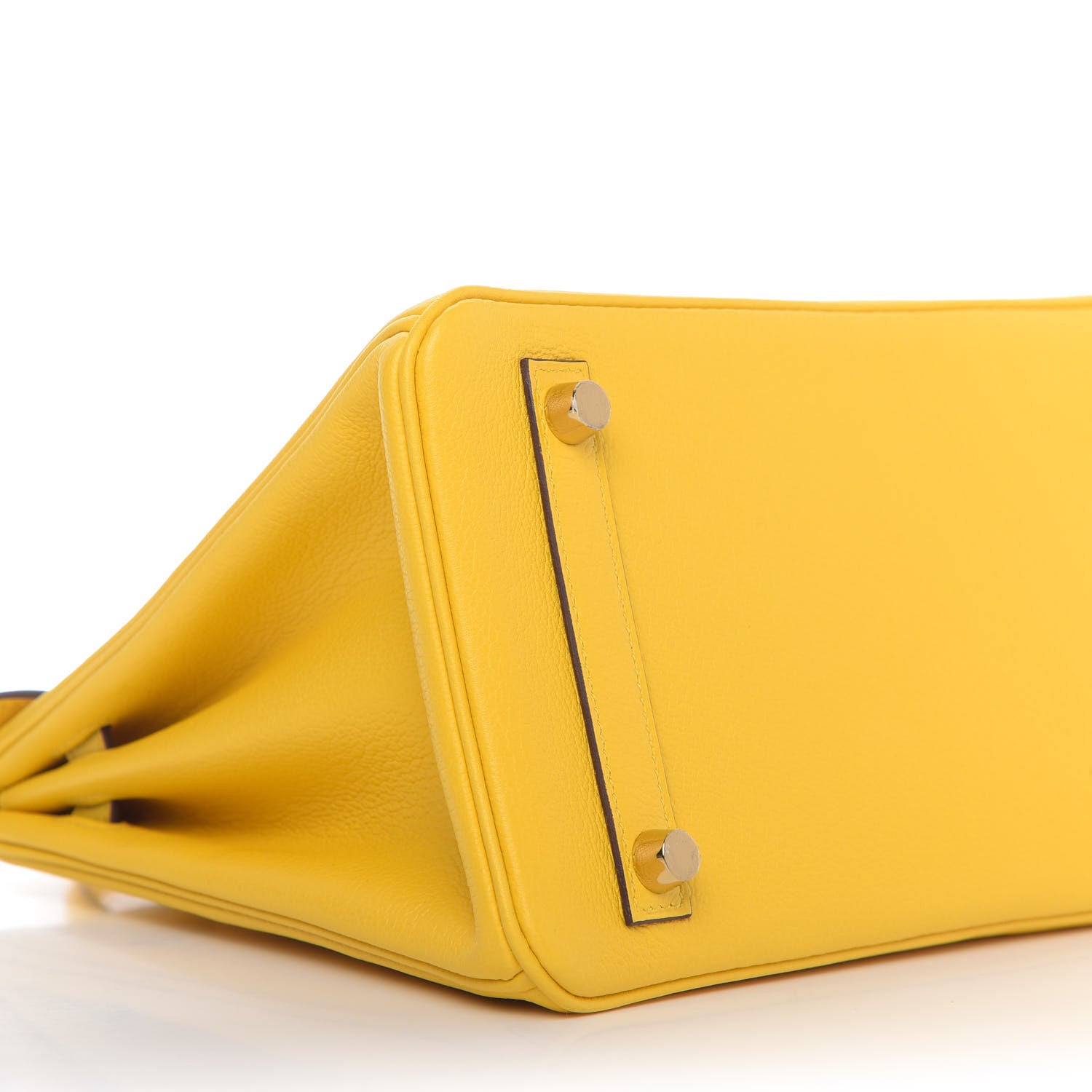 Hermes Taurillon Novillo Birkin 25 Jaune De Naples 6 of 10