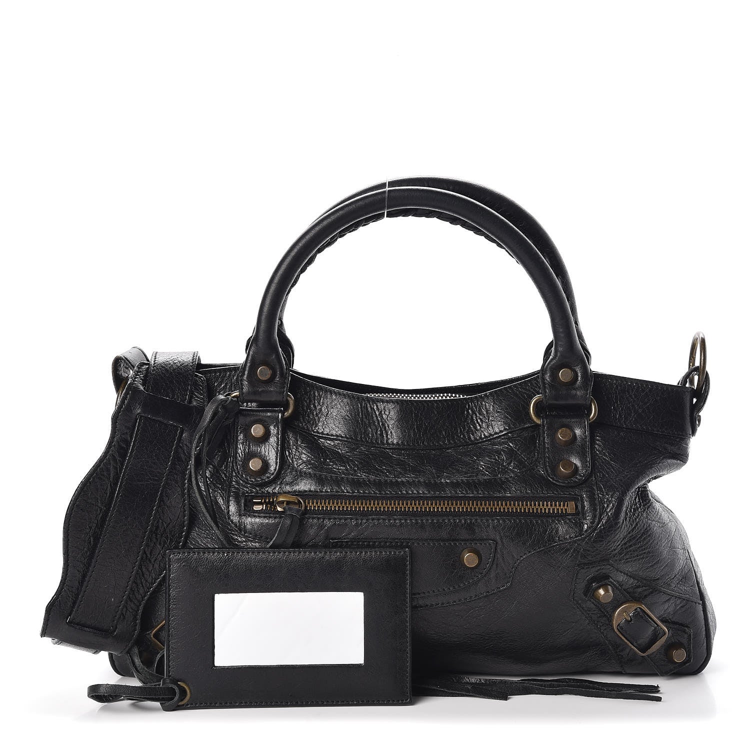 Balenciaga Agneau Classic Hardware Town Black 1 of 8