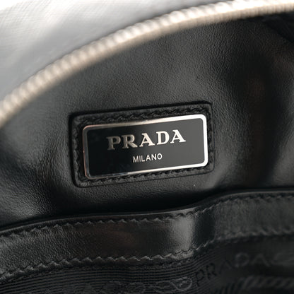 Prada Saffiano Sling Backpack Black 6 of 11