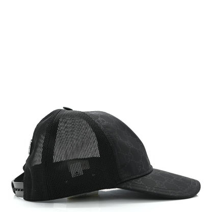 Gucci Monogram Baseball Hat M Black 5 of 9