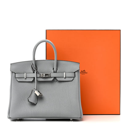 Hermes Togo Birkin 25 Gris Pantin 11 of 11