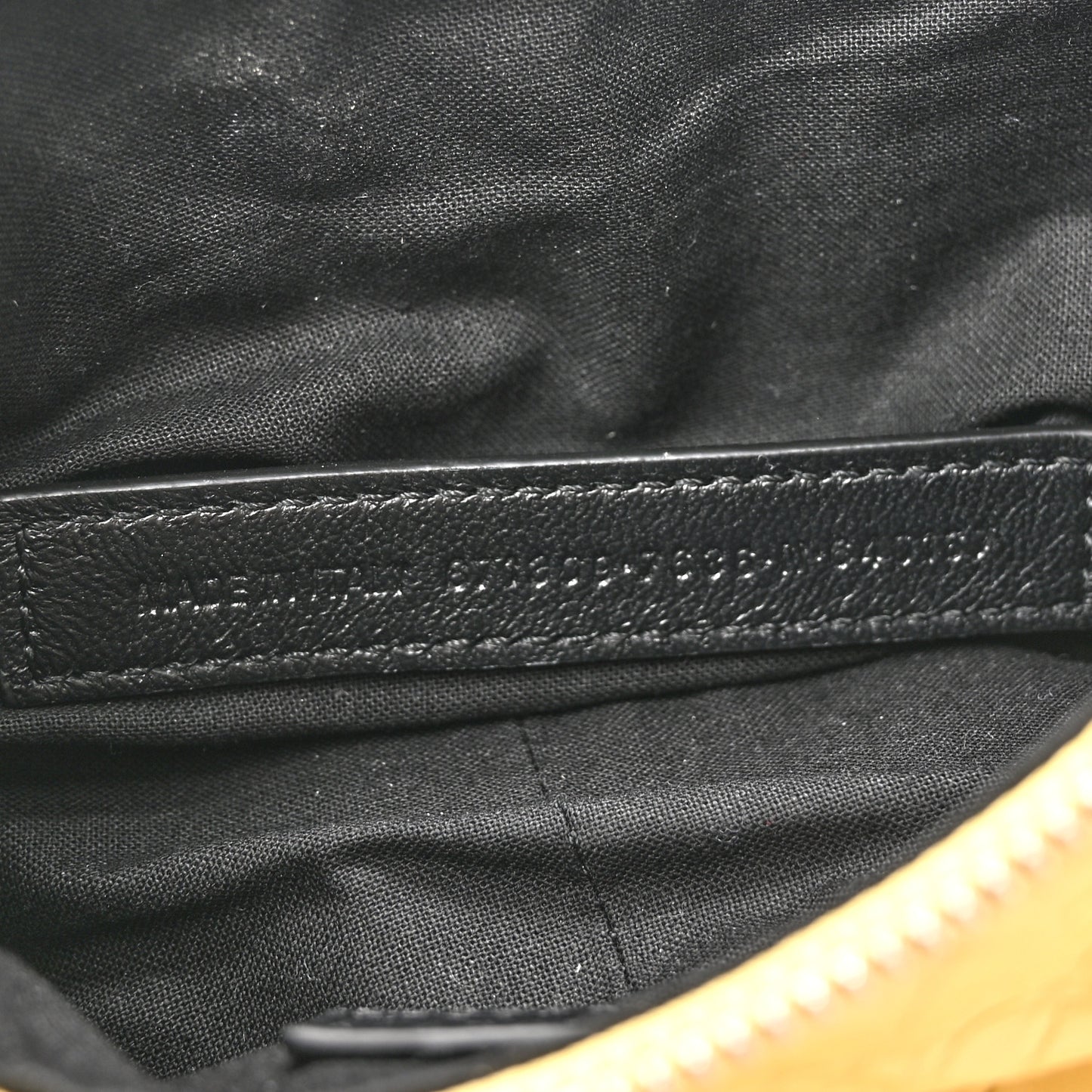 Agneau Arena Le Cagole Shoulder Bag XS Butter Yellow
