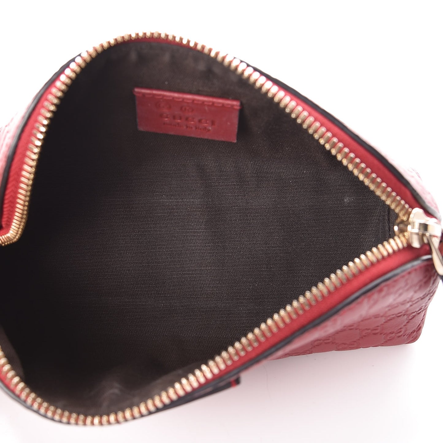 Microguccissima Small Cosmetic Case Red