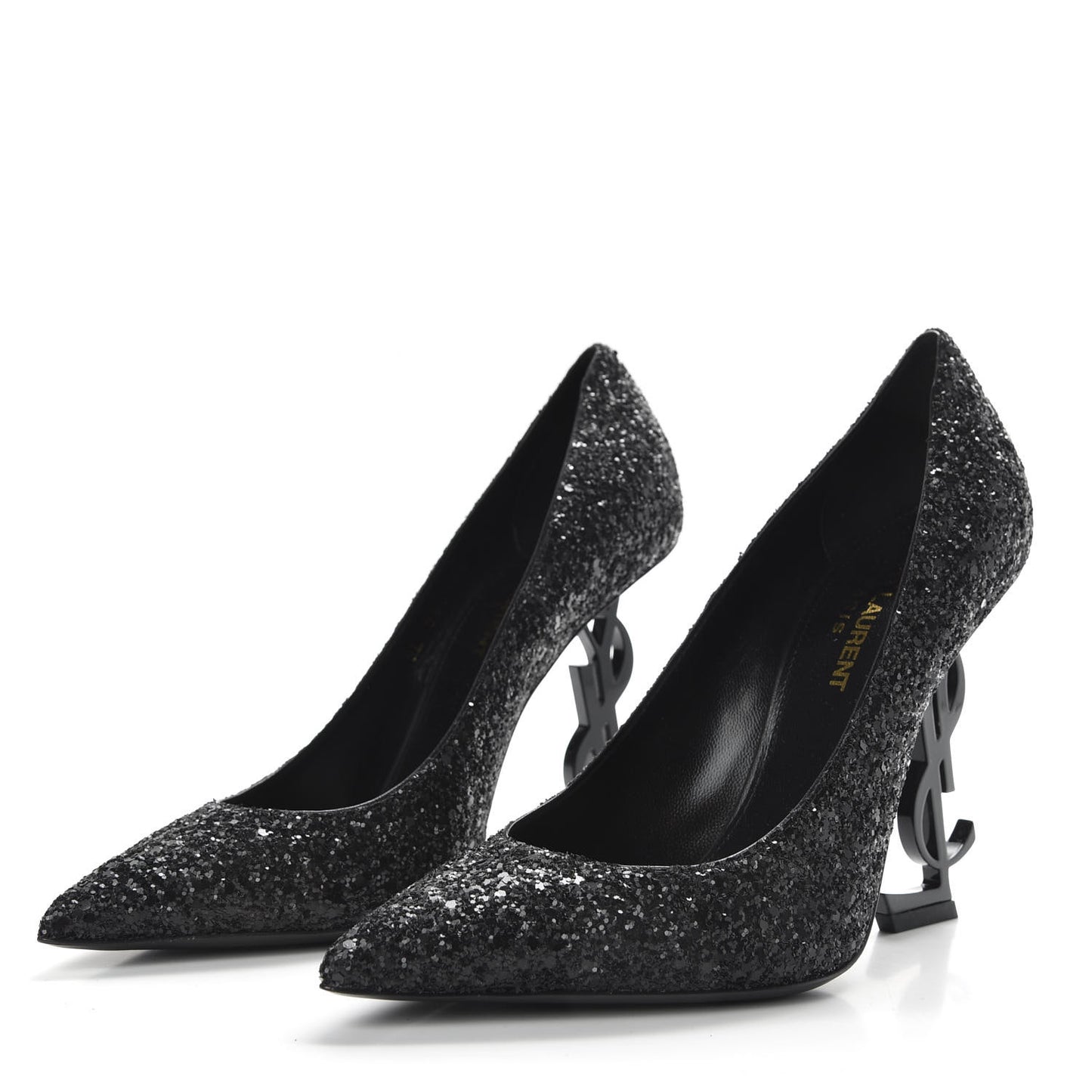 Glitter Opyum 100 Pumps 36 Black