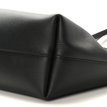 Saint Laurent Calfskin Large Shopping Tote Black 9 of 10