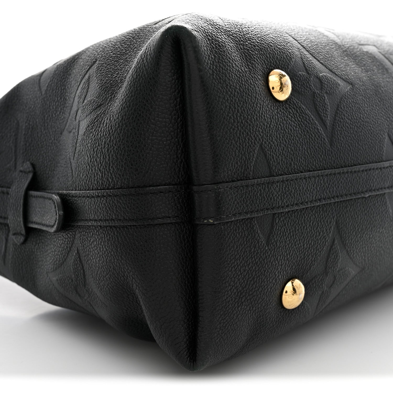 Louis Vuitton Empreinte Monogram Giant Carryall MM Black 9 of 12