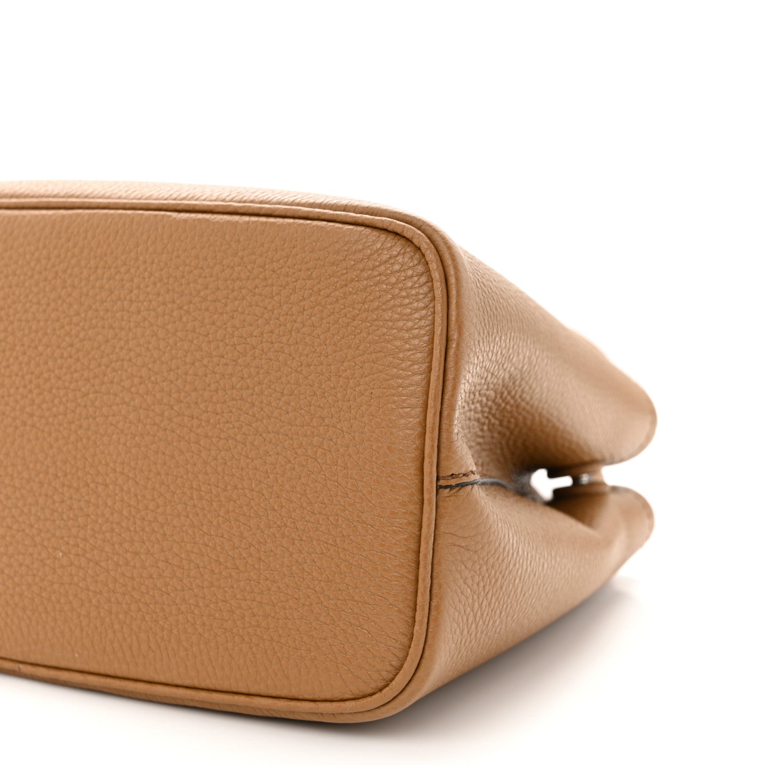 Prada Vitello Daino Soft Mini Double Bag Caramel 10 of 11