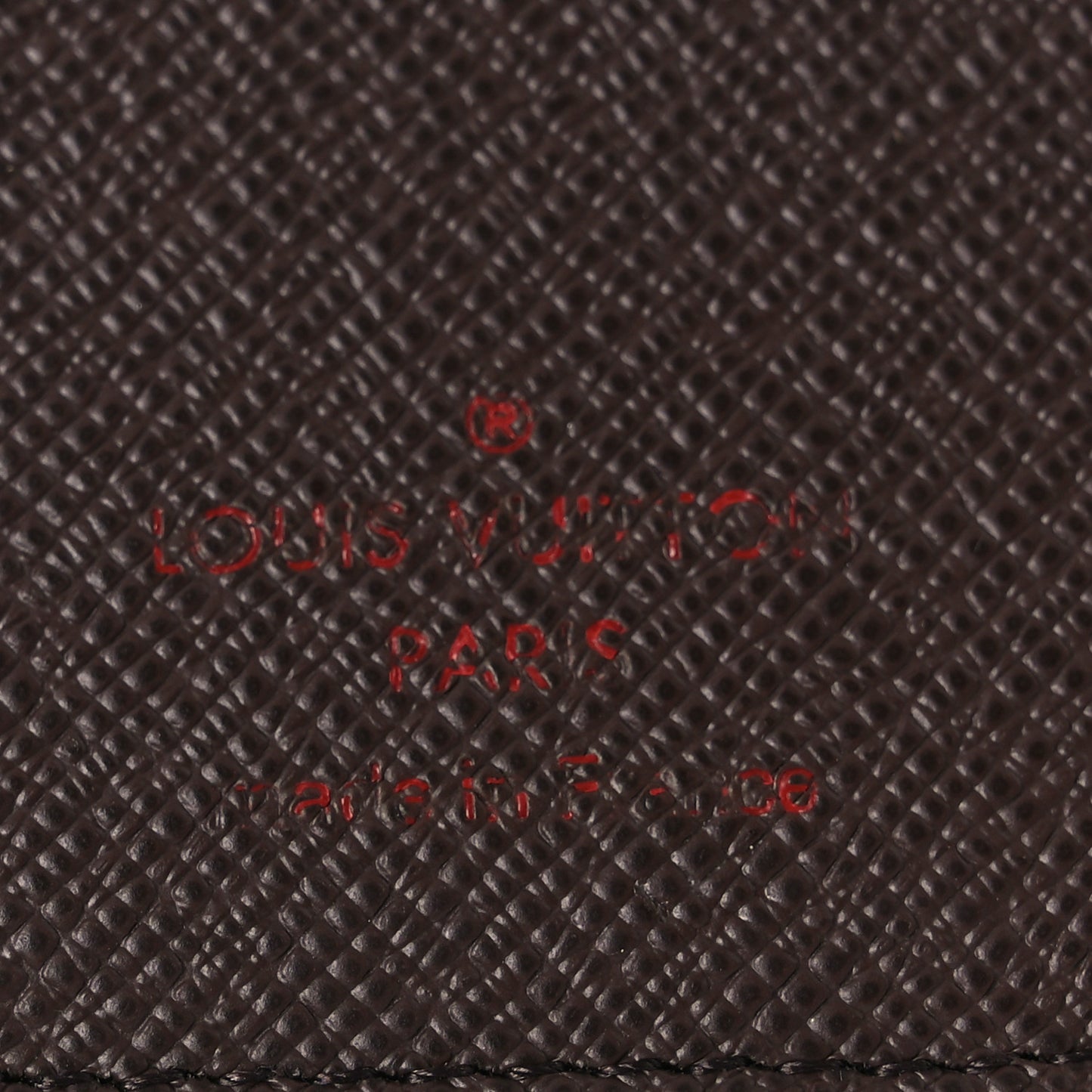 Damier Ebene Desk Agenda Cover