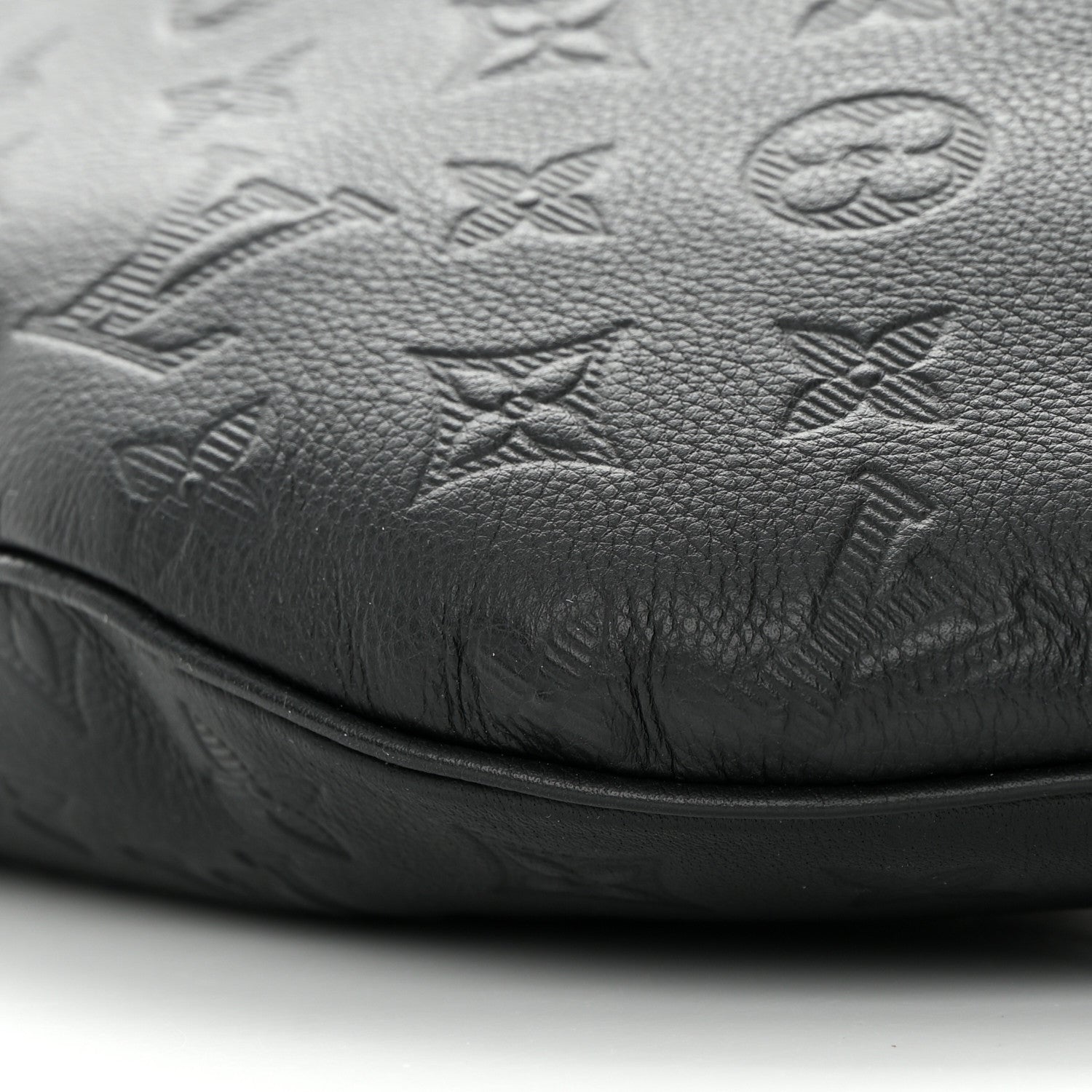 Louis Vuitton Calfskin Monogram Shadow Discovery Bumbag Black 9 of 11