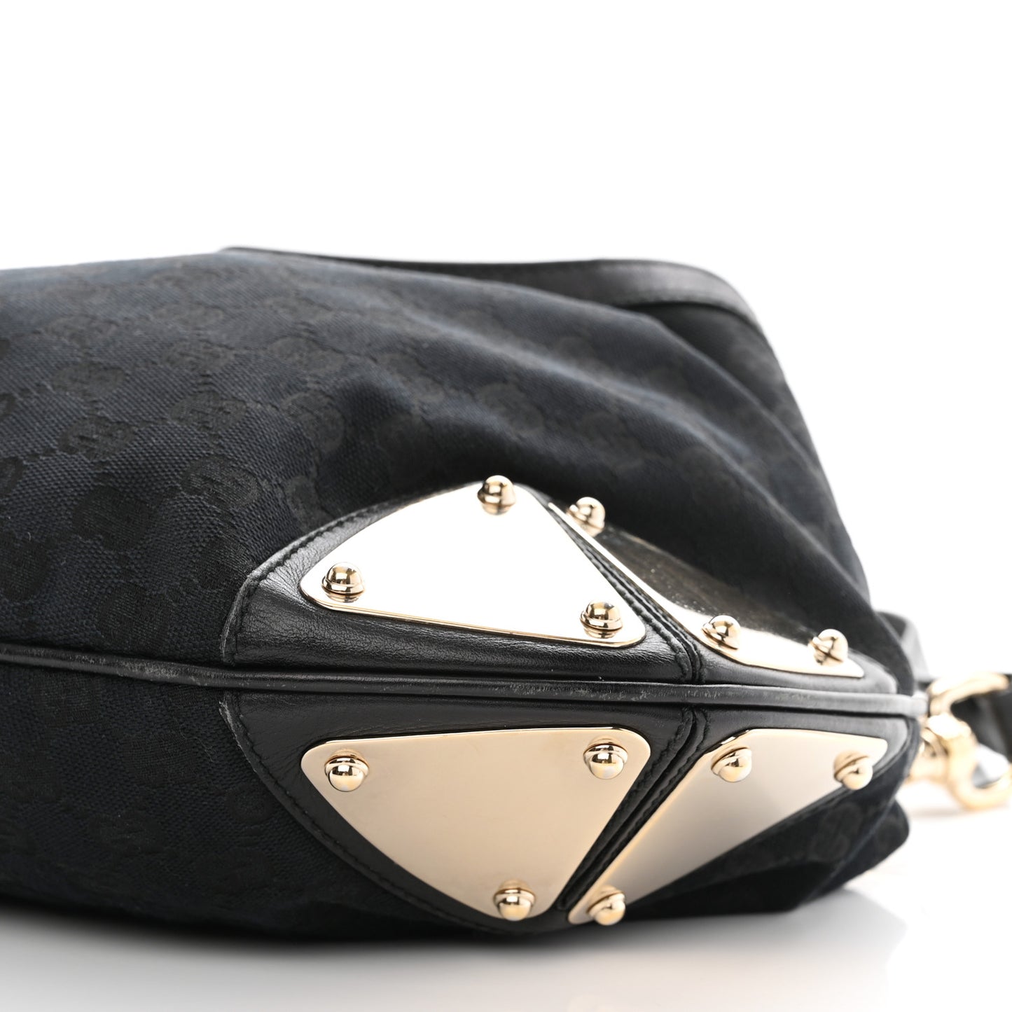 Monogram Medium Indy Top Handle Hobo Black