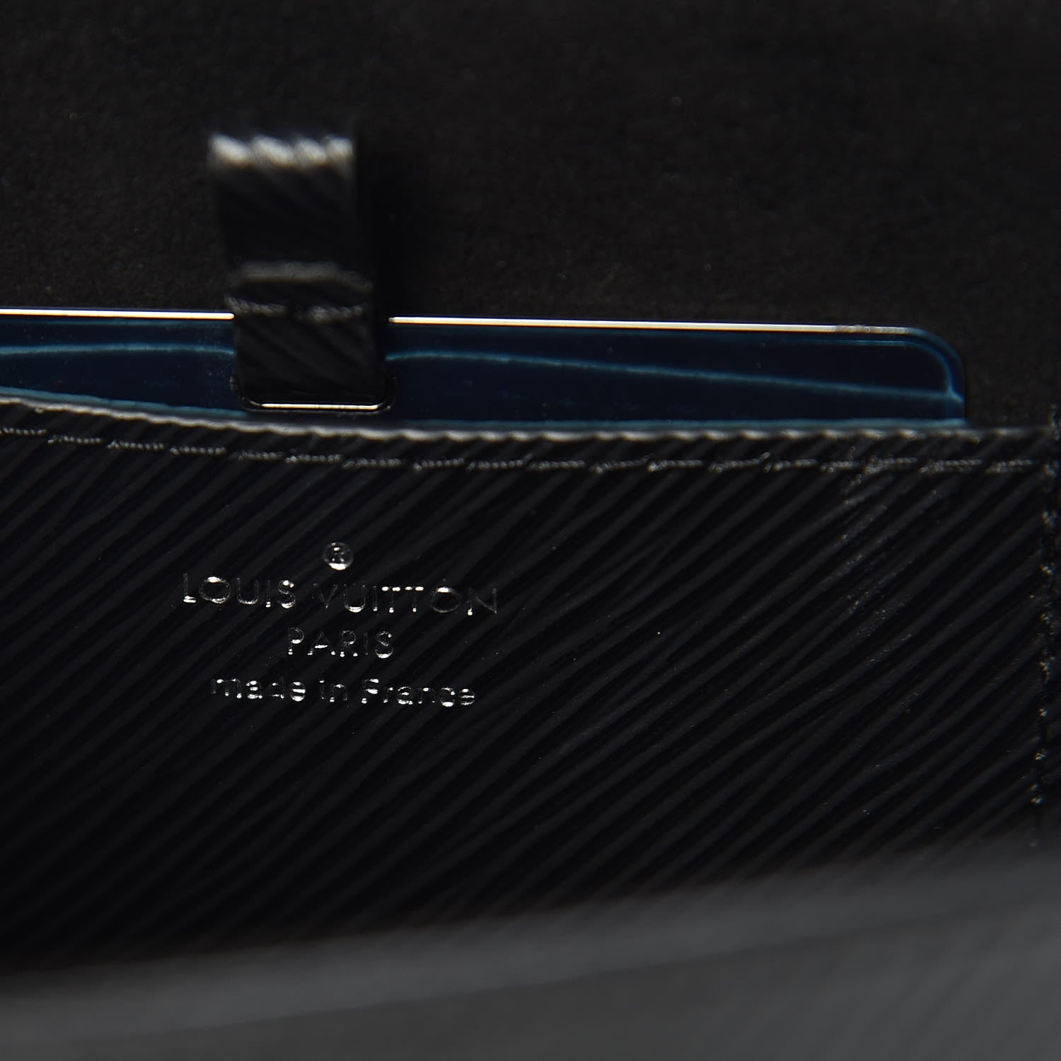 Louis Vuitton Epi Twist Shoulder Bag MM Black 8 of 8