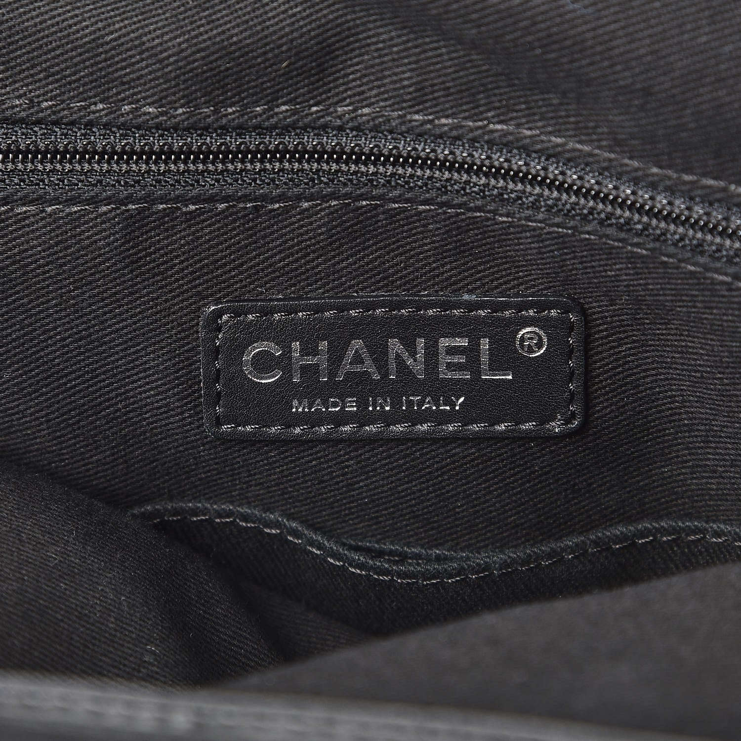 Chanel Calfskin Stitched Expandable Frame Bag Black 6 of 8