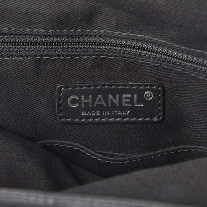 Chanel Calfskin Stitched Expandable Frame Bag Black 6 of 8