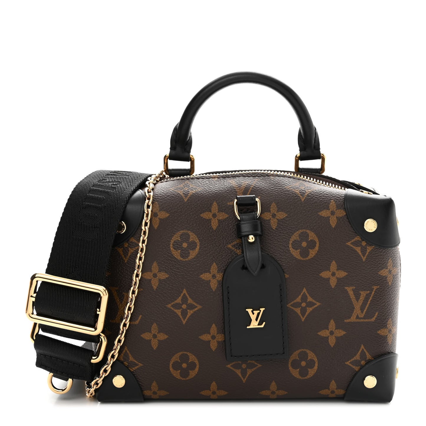 Monogram Petite Malle Souple Black