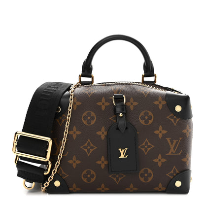 Louis Vuitton Monogram Petite Malle Souple Black 1 of 10