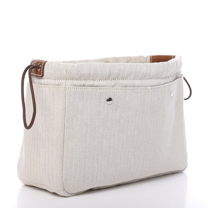 Hermes Canvas Barenia Fourbi 25 MM Pouch Naturel Fauve 3 of 10