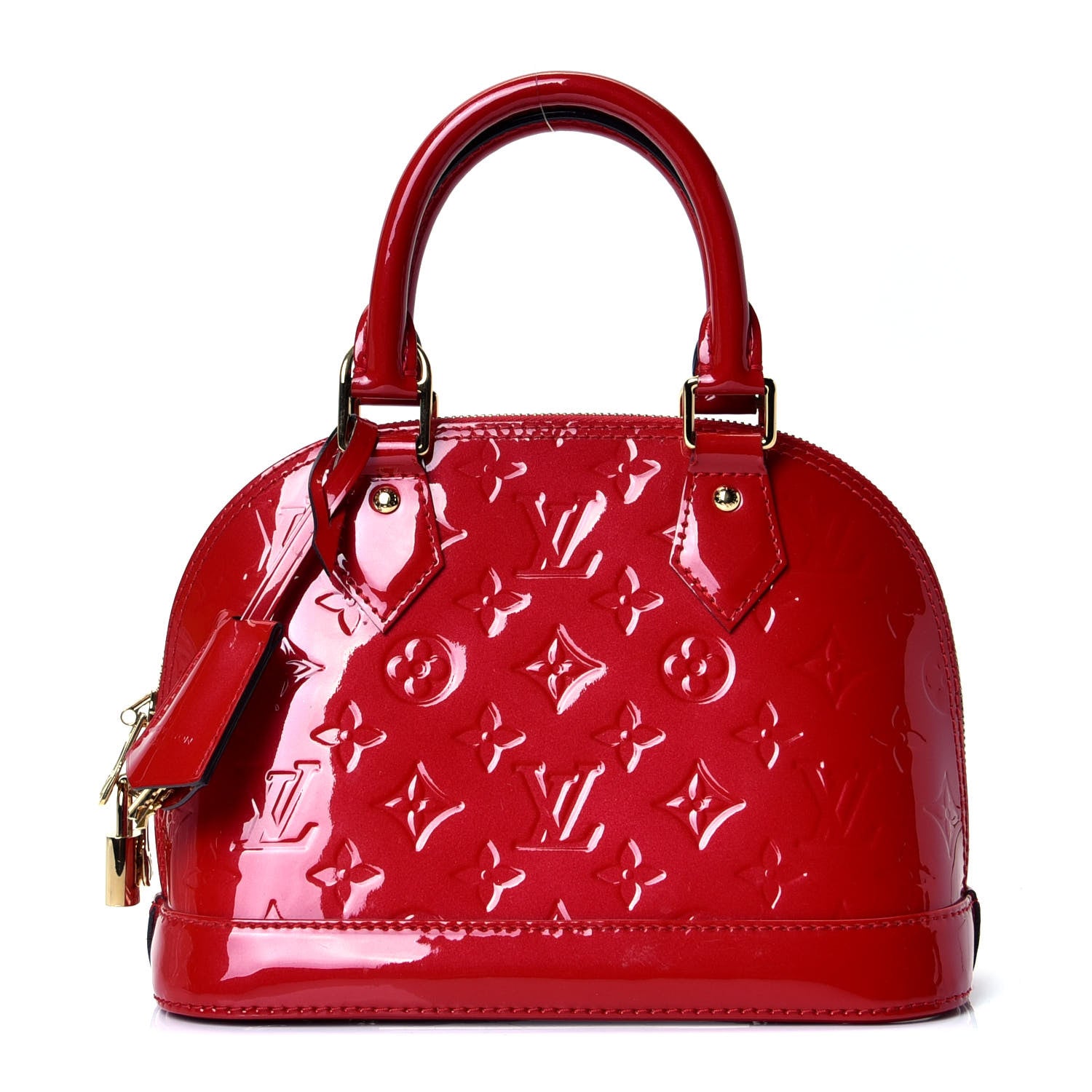 Louis Vuitton Vernis Alma BB Cherry 1 of 4